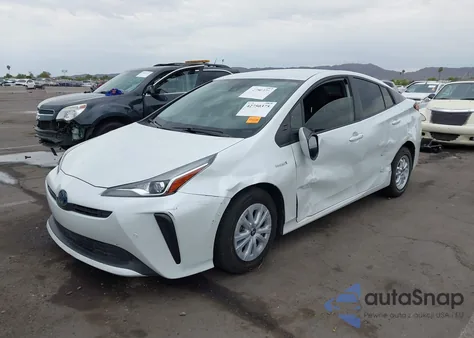 2022 Toyota Prius Le z USA, uszkodzony, nr VIN JTDKAMFU0N3164751